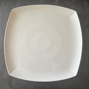 Set of 2 Schonwald, 18.25 inch, porcelain server platters. Made in Germany.